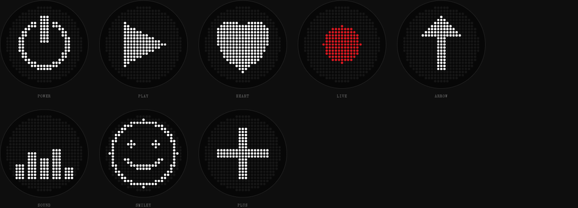 25×25 Glyph Matrix
